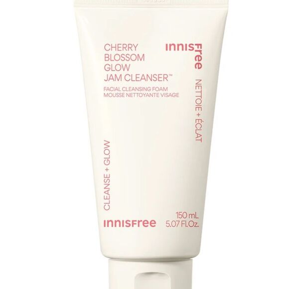🌻 INNISFREE Cherry Blossom Glow Jam Cleanser New FullSz - Picture 5 of 9